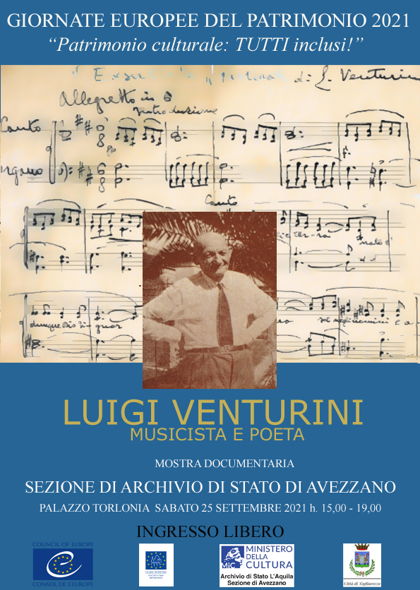 LUIGI VENTURINI MUSICISTA E POETA